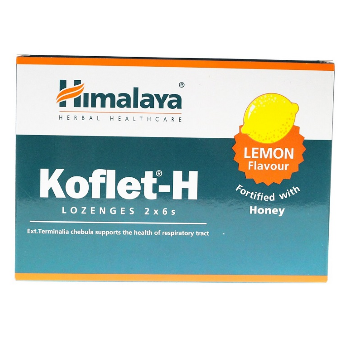 HIMALAYA KOFLET-H LEMON - 12 LOZENGES