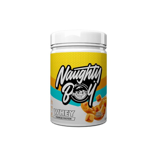 NAUGHTY BOY ADVANCED WHEY SALTED CARAMEL - 900 GRAMS