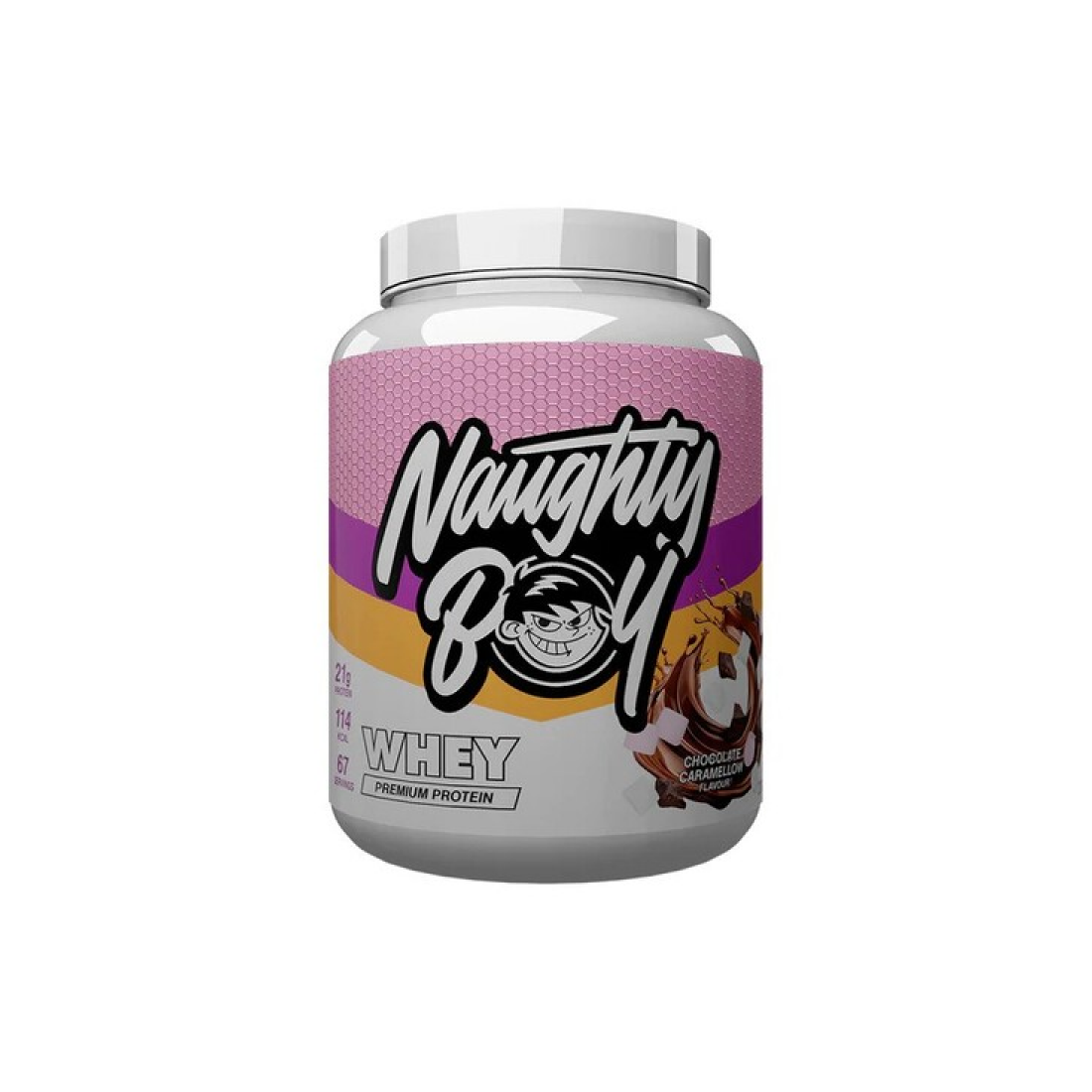 NAUGHTY BOY ADVANCED WHEY CHOCOLATE CARAMELLOW - 2010 GRAMS