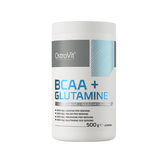 OSTROVIT BCAA + GLUTAMINE LEMON - 500 GRAMS