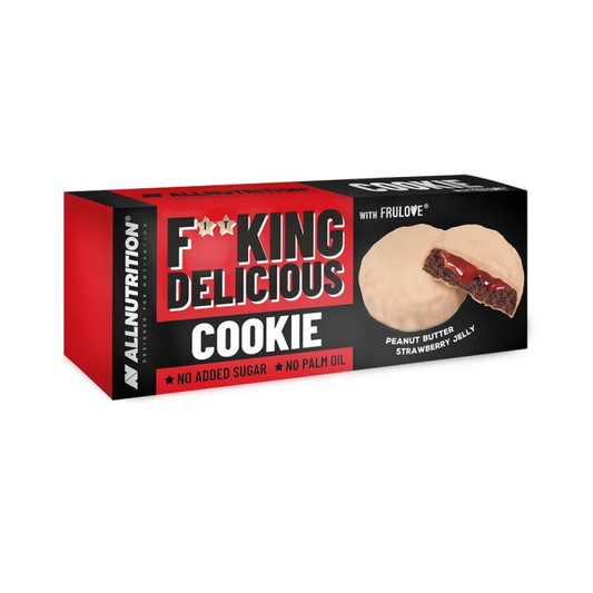 ALLNUTRITION FITKING DELICIOUS COOKIE PEANUT BUTTER STRAWBERRY JELLY - 128 GRAMS