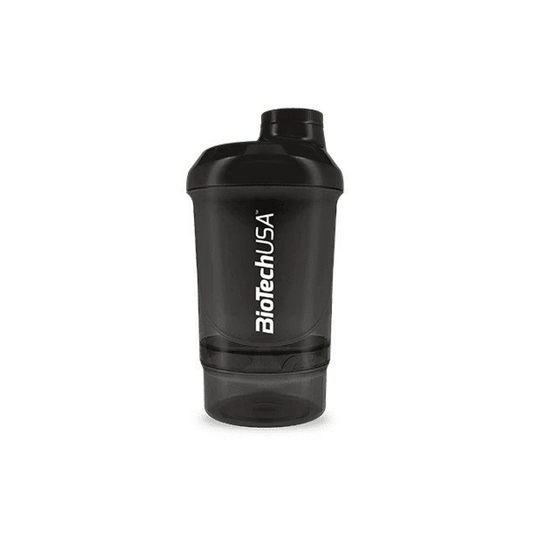 BIOTECHUSA WAVE+ SHAKER BLACK SMOKE - 300 ML (+ 150 ML)
