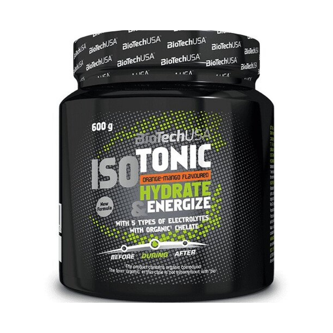 BIOTECHUSA ISOTONIC ORANGE-MANGO - 600 GRAMS