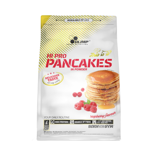 OLIMP NUTRITION HI PRO PANCAKES RASPBERRY - 900 GRAMS