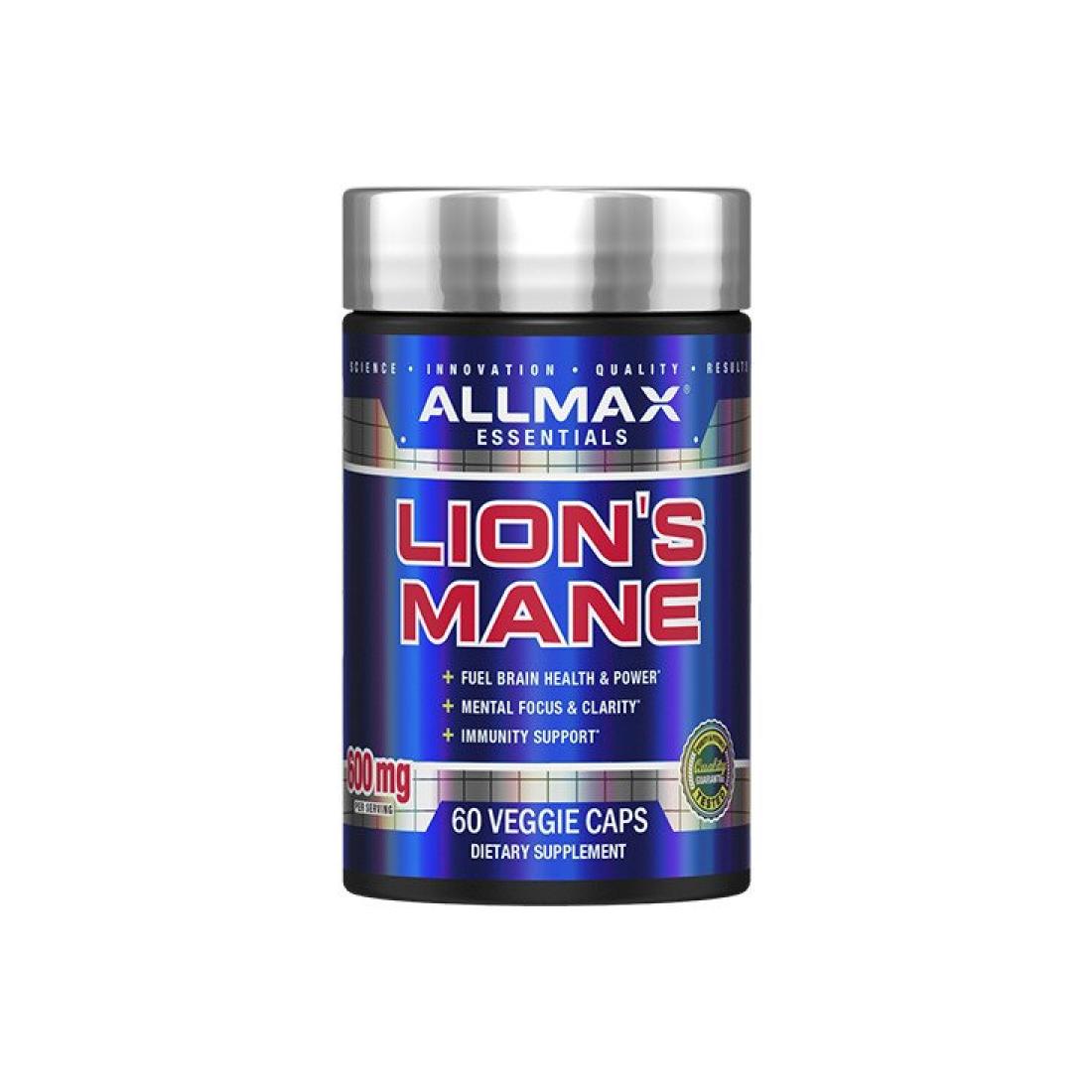 ALLMAX NUTRITION LION'S MANE 600MG - 60 VEGGIE CAPS