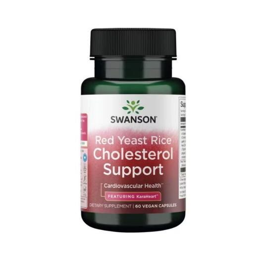 SWANSON RED YEAST RICE CHOLESTEROL SUPPORT - 60 VCAPS