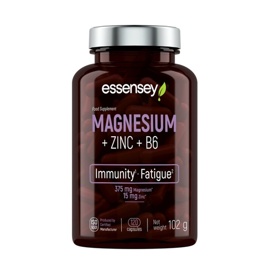 ESSENSEY MAGNESIUM + ZINC + B6 - 120 CAPS