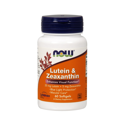 NOW FOODS LUTEIN & ZEAXANTHIN - 60 SOFTGELS