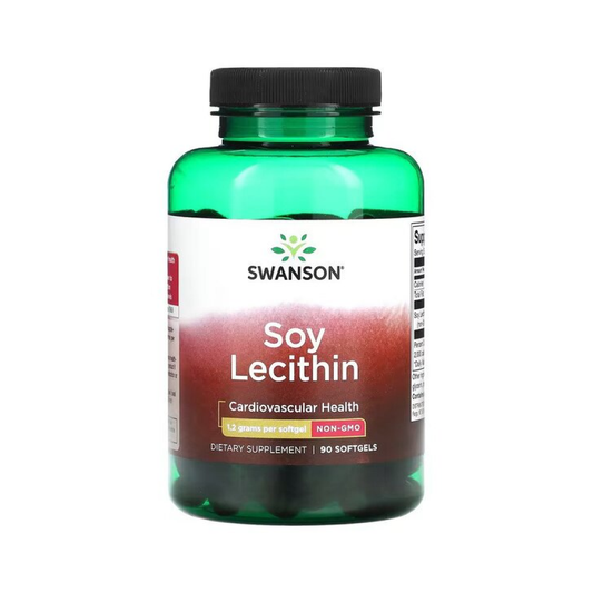 SWANSON SOY LECITHIN 1200MG - 90 SOFTGELS