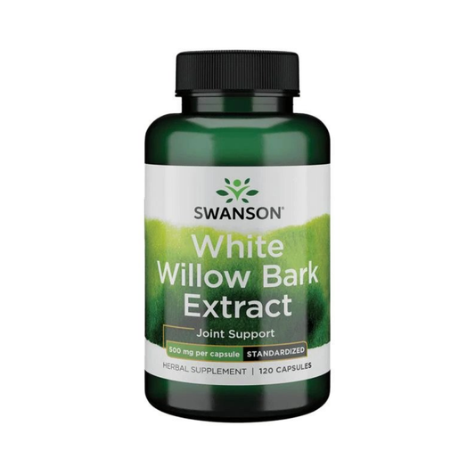 SWANSON WHITE WILLOW BARK EXTRACT 500MG - 120 CAPS