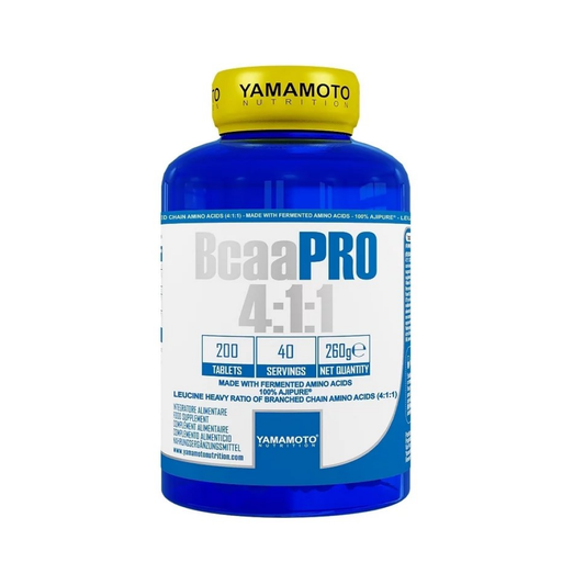 YAMAMOTO NUTRITION BCAA PRO 4:1:1 - 200 TABLETS