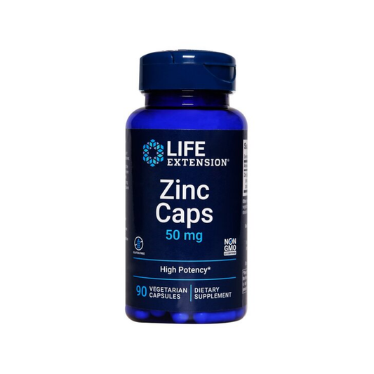 LIFE EXTENSION ZINC CAPS 50MG - 90 VCAPS