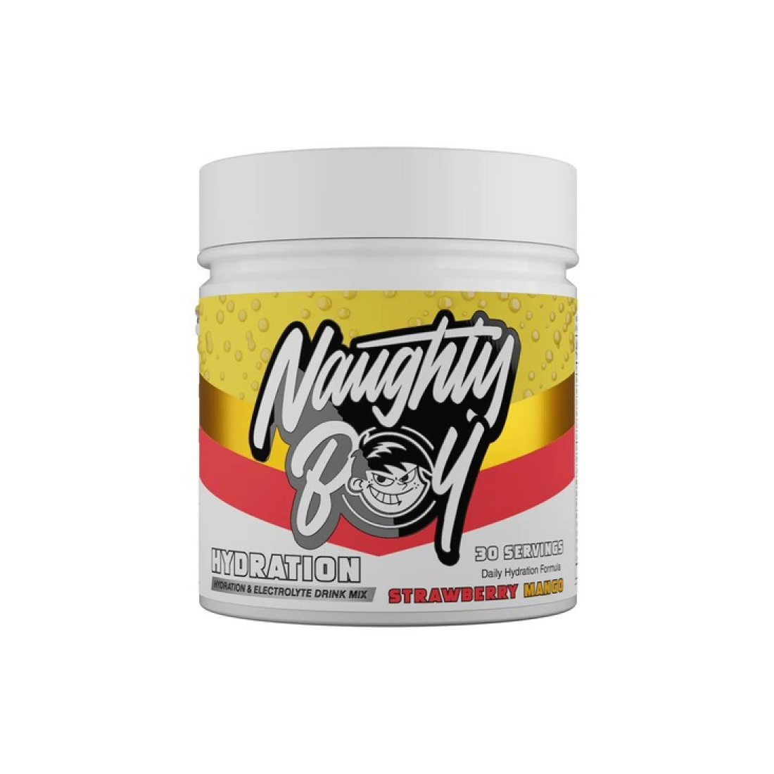 NAUGHTY BOY HYDRATION STRAWBERRY MANGO - 255 GRAMS