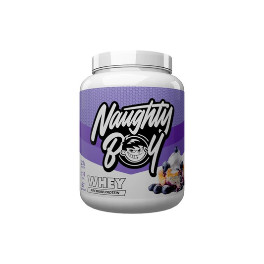 NAUGHTY BOY ADVANCED WHEY BLUEBERRY COBBLER - 2010 GRAMS