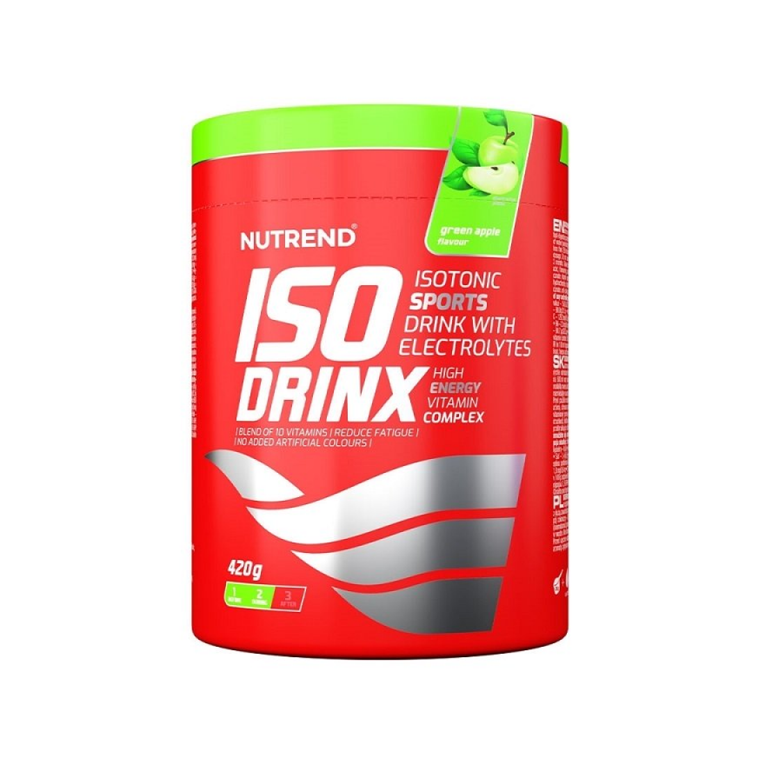 NUTREND ISODRINX GREEN APPLE - 420 GRAMS