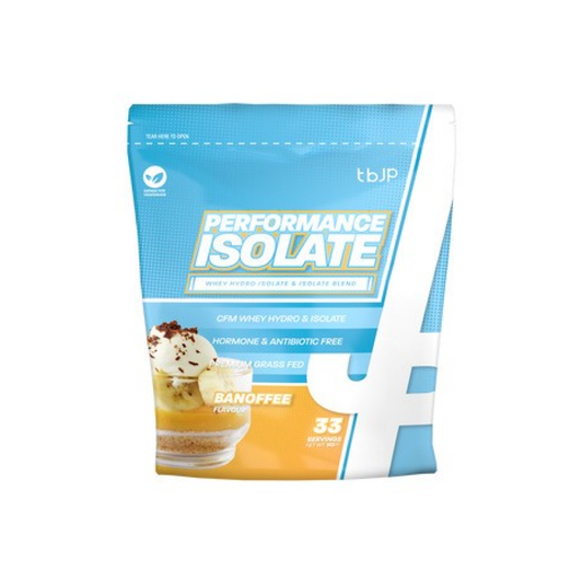 TRAINED BY JP PERFORMANCE ISOLATE BANOFFEE - 1000 GRAMS