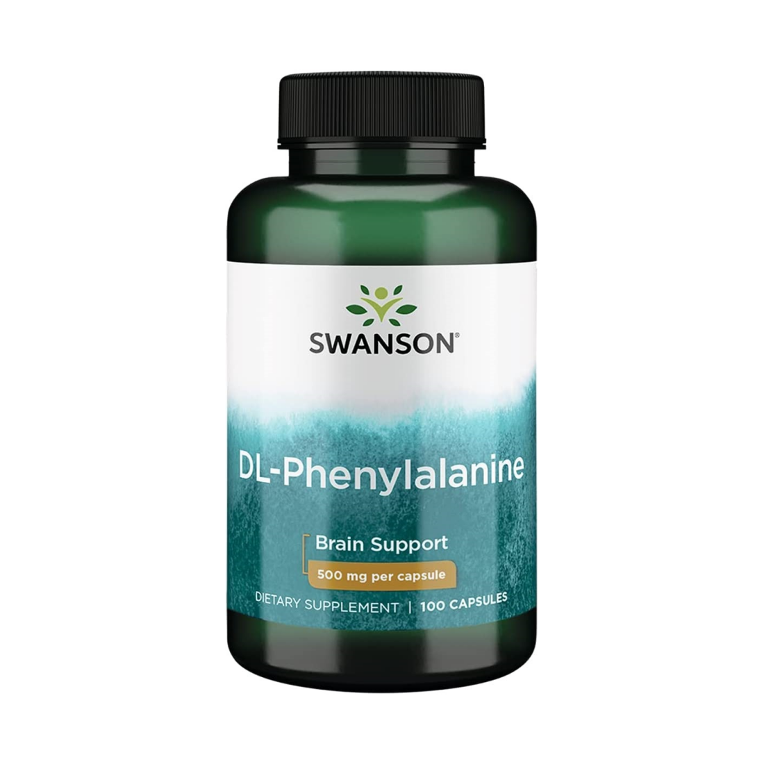 SWANSON DL-PHENYLALANINE 500MG - 100 CAPS