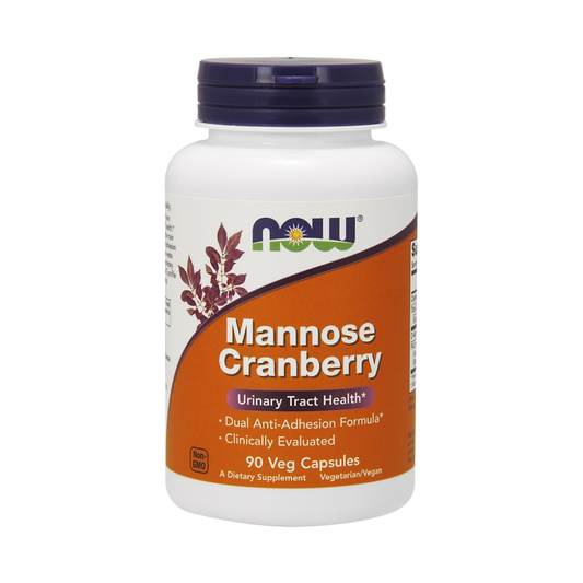 NOW FOODS MANNOSE CRANBERRY - 90 VCAPS