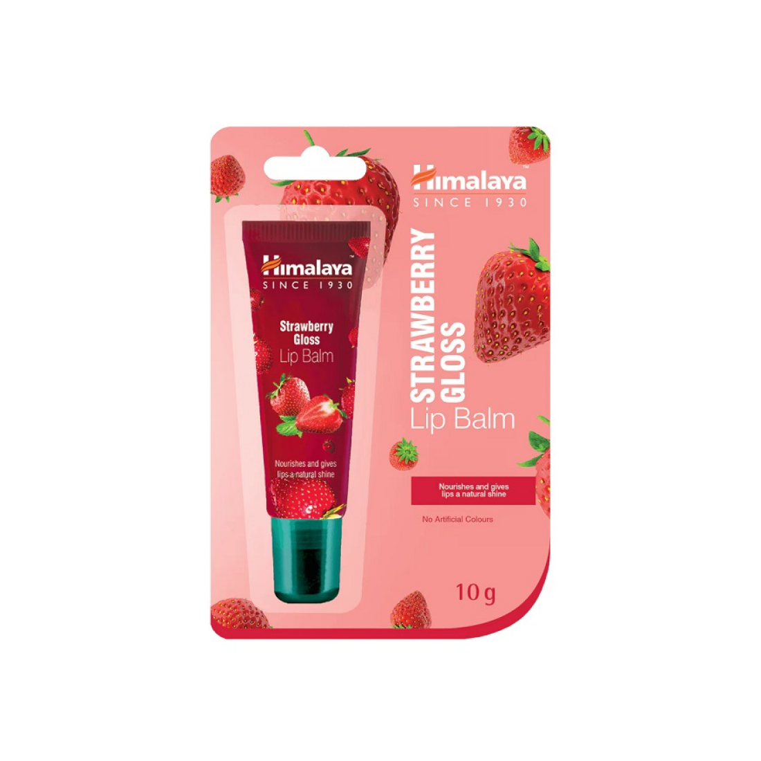 HIMALAYA STRAWBERRY GLOSS LIP BALM - 10 GRAMS