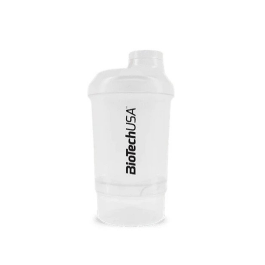 BIOTECHUSA WAVE+ SHAKER TRANSPARENT - 300 ML (+ 150 ML)