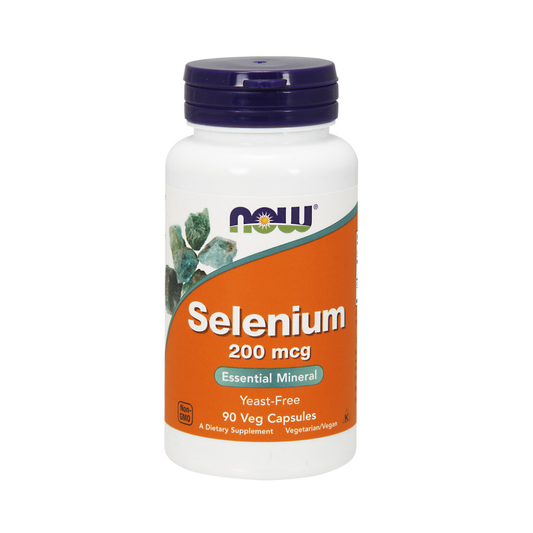 NOW FOODS SELENIUM 200MCG - 90 VCAPS