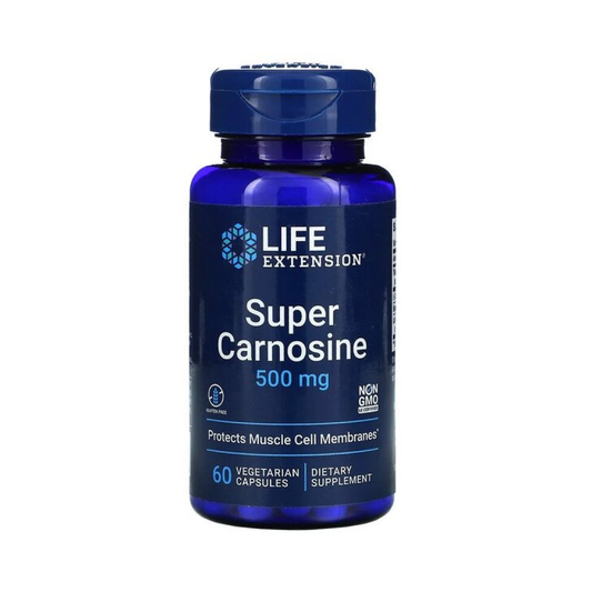 LIFE EXTENSION SUPER CARNOSINE 500MG - 60 VCAPS