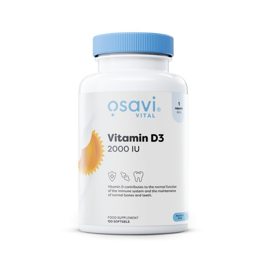 OSAVI VITAMIN D3 2000IU - 120 SOFTGELS