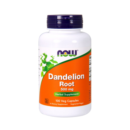 NOW FOODS DANDELION ROOT 500MG - 100 VCAPS