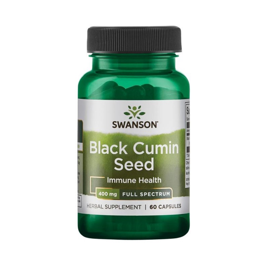SWANSON BLACK CUMIN SEED 400MG - 60 CAPS