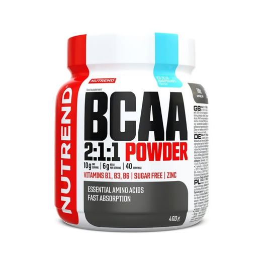 NUTREND BCAA 2:1:1 POWDER ICY BLUE RASPBERRY - 400 GRAMS
