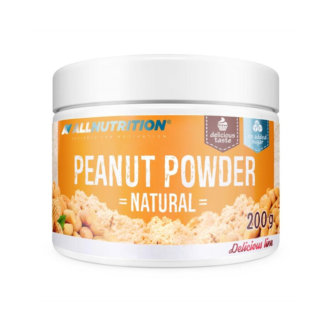 ALLNUTRITION PEANUT POWDER NATURAL - 200 GRAMS