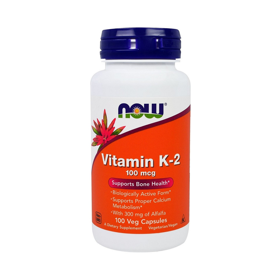 NOW FOODS VITAMIN K-2 100MCG - 100 VCAPS