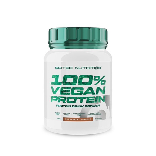SCITEC 100% VEGAN PROTEIN VANILLA - 1000 GRAMS