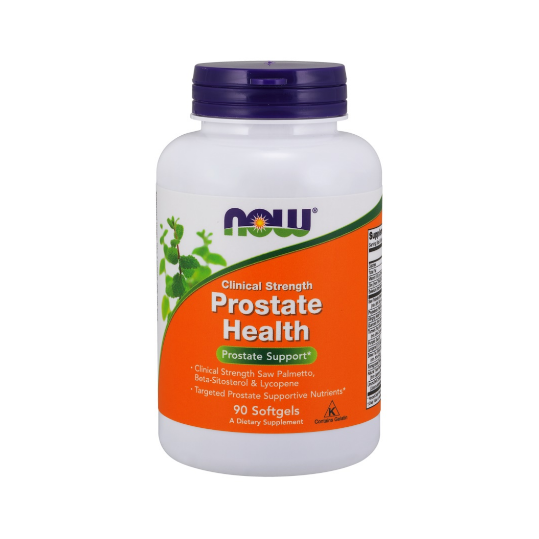 NOW FOODS PROSTATE HEALTH CLINICAL STRENGTH - 90 SOFTGELS