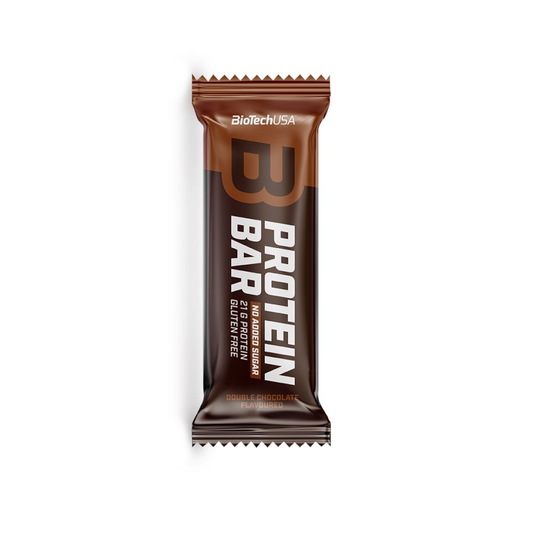 BIOTECHUSA PROTEIN BAR DOUBLE CHOCOLATE - 16 X 70G