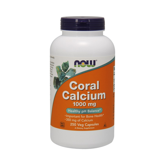 NOW FOODS CORAL CALCIUM 1000MG - 250 VCAPS