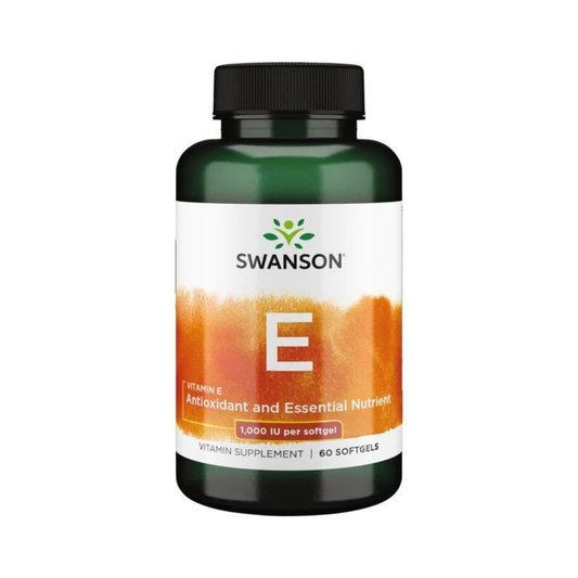 SWANSON VITAMIN E 1000 IU - 60 SOFTGELS