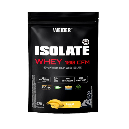 WEIDER ISOLATE WHEY 100 CFM BANANA - 420 GRAMS