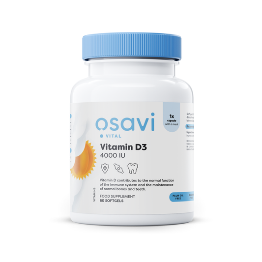 OSAVI VITAMIN D3 4000IU - 60 SOFTGELS