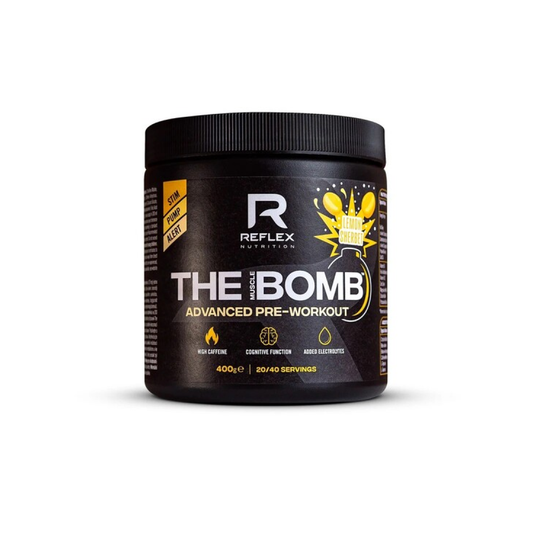 REFLEX NUTRITION THE MUSCLE BOMB LEMON SHERBET - 400 GRAMS