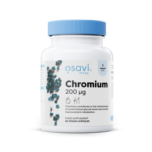 OSAVI CHROMIUM 200MCG - 60 VEGAN CAPS