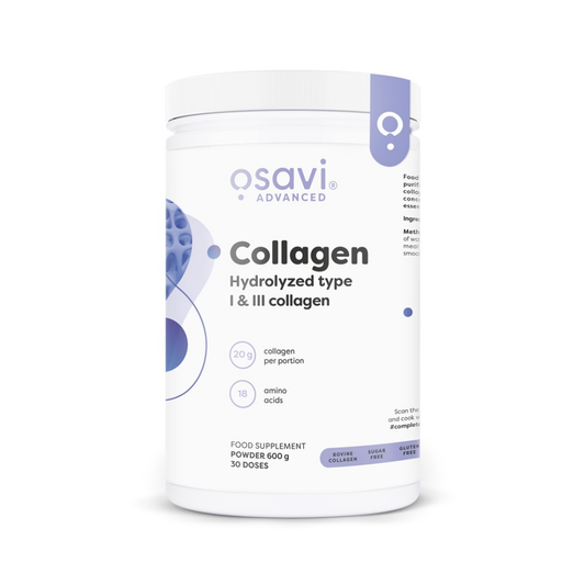 OSAVI COLLAGEN PEPTIDES - HYDROLYZED TYPE 1 & 3 - 600 GRAMS