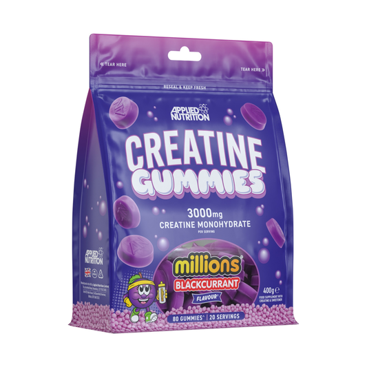 APPLIED NUTRITION CREATINE GUMMIES MILLIONS BLACKCURRANT - 80 GUMMIES