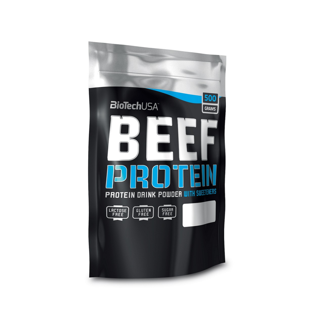 BIOTECHUSA BEEF PROTEIN STRAWBERRY - 500 GRAMS