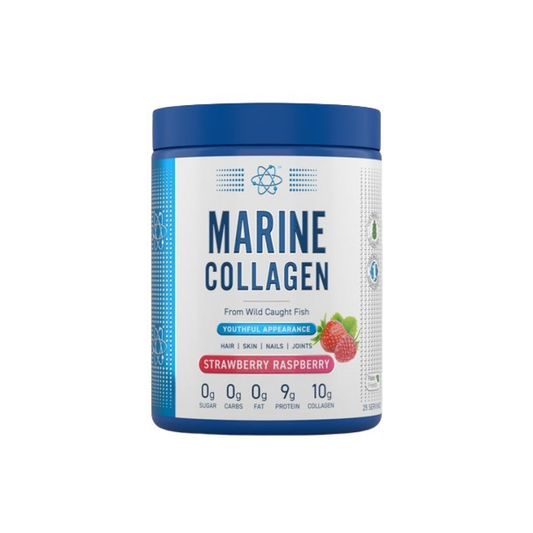 APPLIED NUTRITION MARINE COLLAGEN STRAWBERRY RASPBERRY - 300 GRAMS