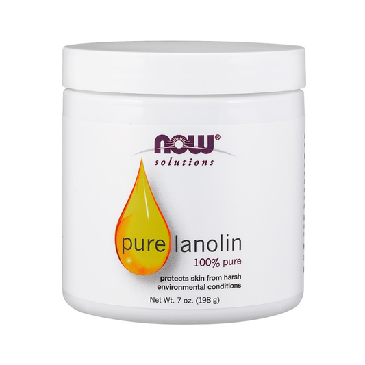 NOW FOODS LANOLIN 100% PURE - 198 GRAMS