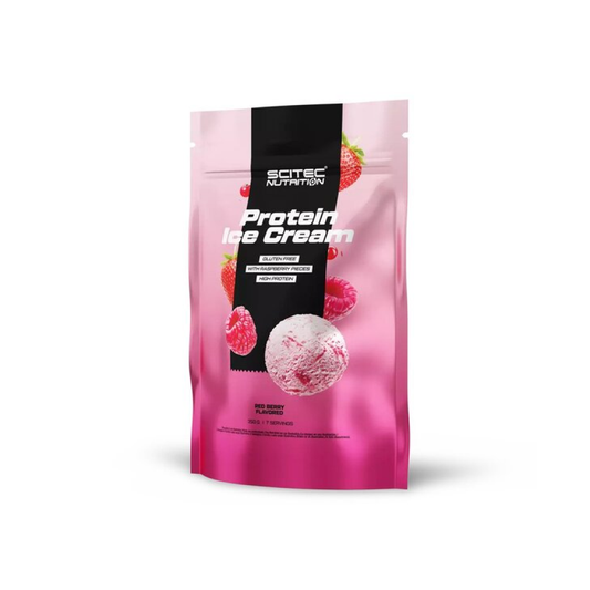 SCITEC PROTEIN ICE CREAM RED BERRY - 350 GRAMS