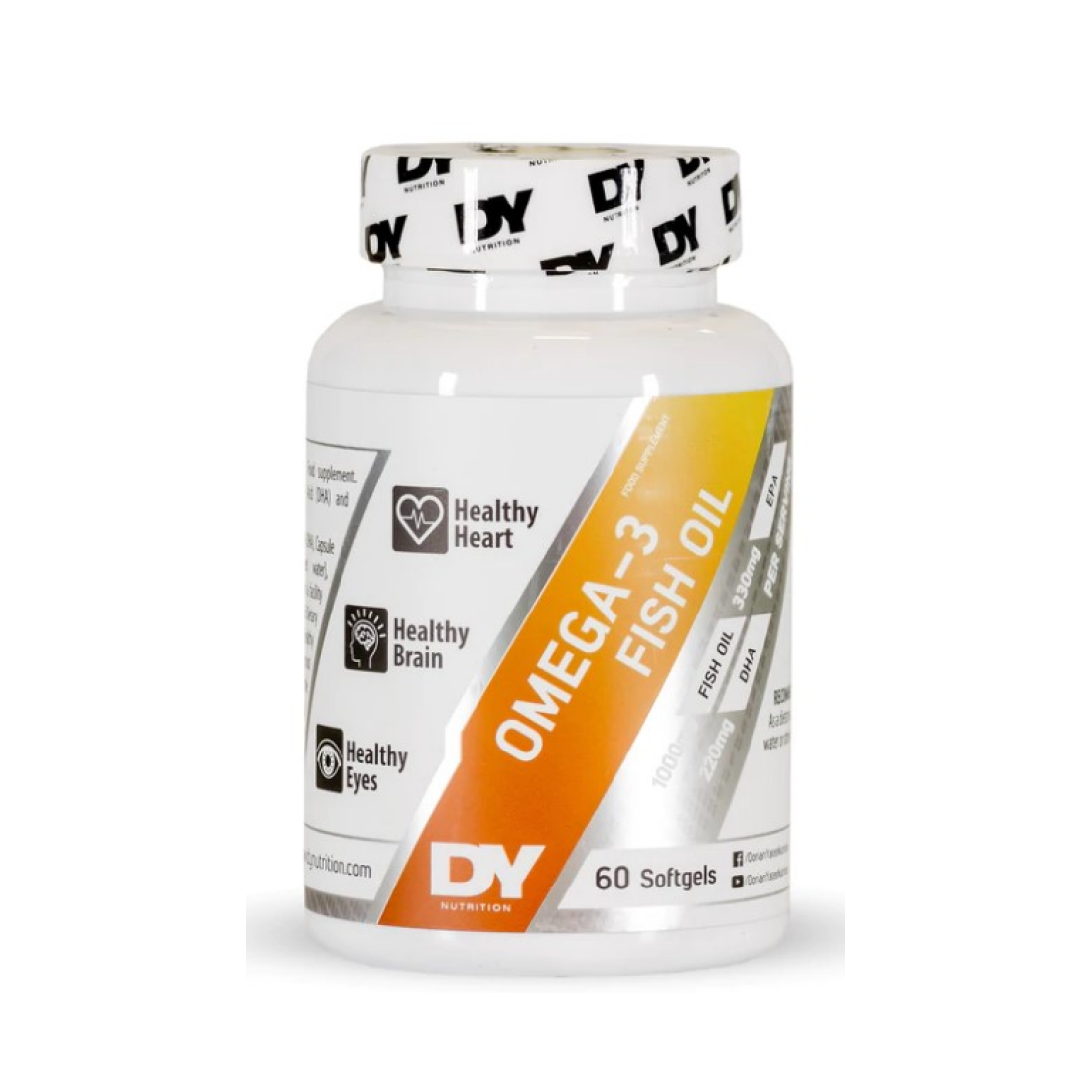DORIAN YATES OMEGA 3 FISH OIL - 60 SOFTGELS