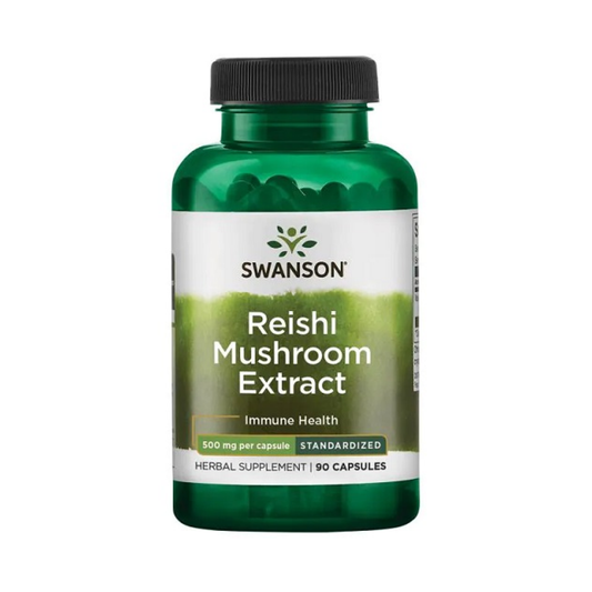 SWANSON REISHI MUSHROOM EXTRACT 500MG - 90 CAPS