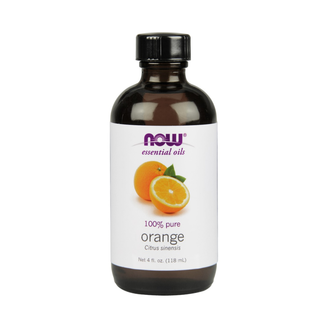 NOW FOODS ESSENTIAL OIL ORANGE OIL PURE - 118 ML